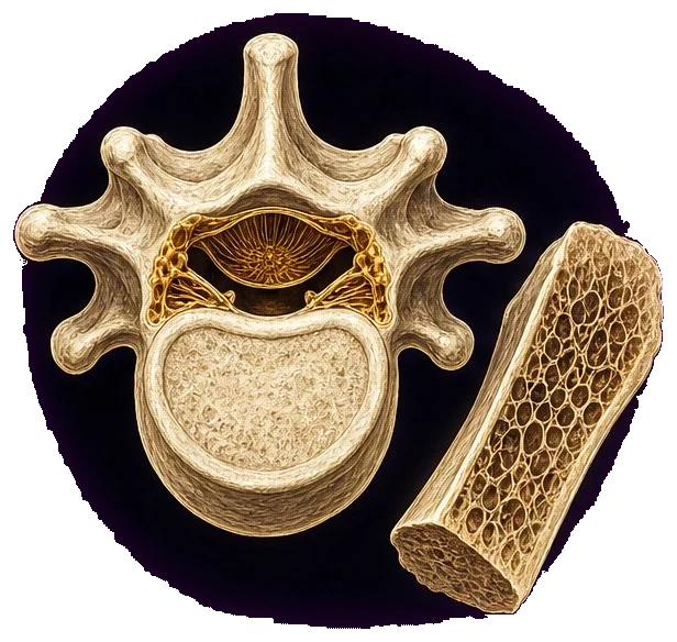 Spine and bones