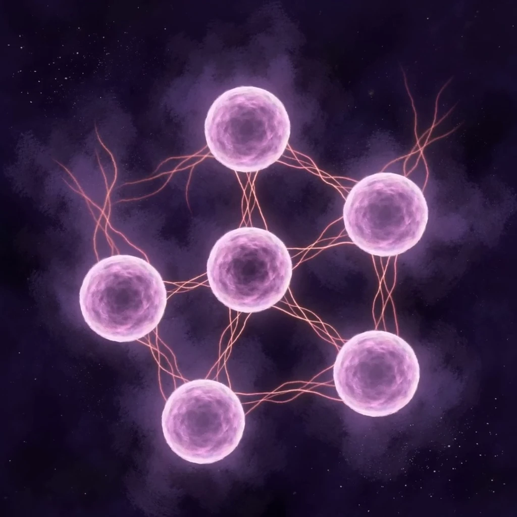 Default Mode Network · schematische Darstellung der Hub-Regionen